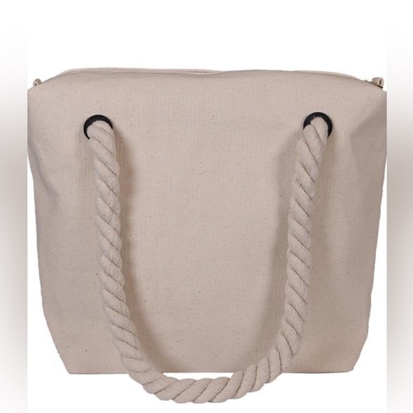 NWT Simply Southern Large Canvas Insert Tote - Picture 2 of 3